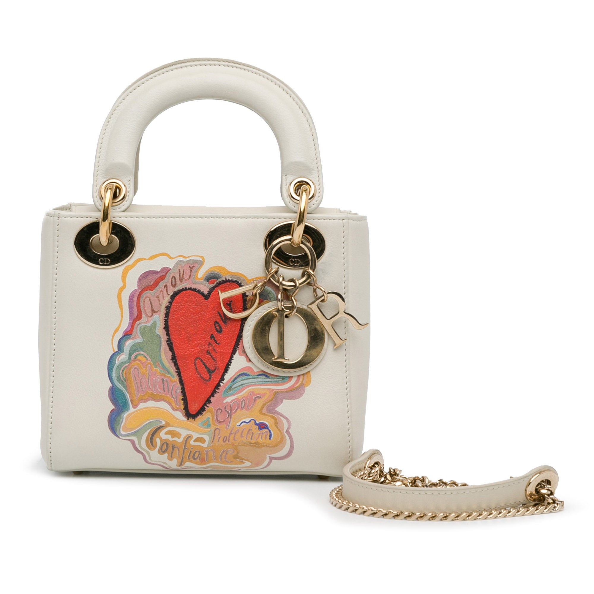 Niki De Saint Phalle Mini Calfskin Dioramour Lady Dior