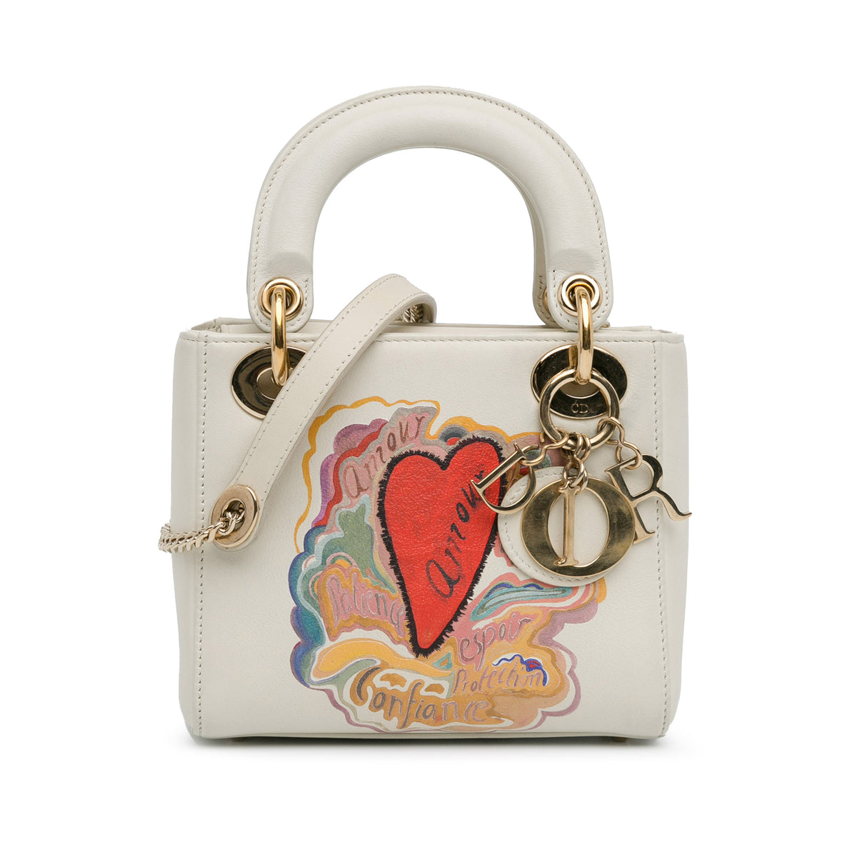 Niki De Saint Phalle Mini Calfskin Dioramour Lady Dior