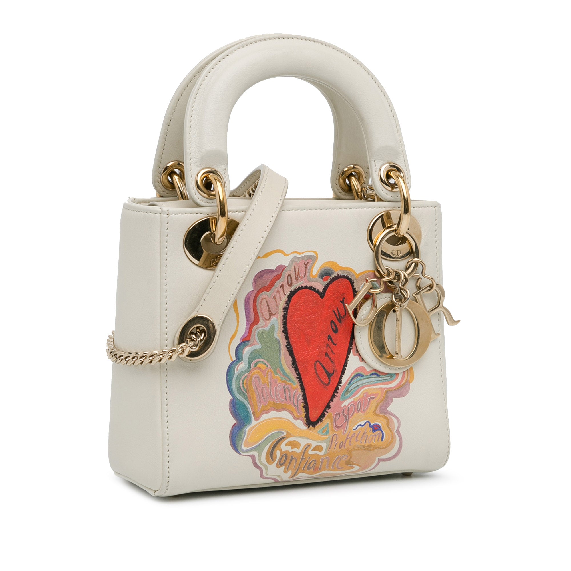 Niki De Saint Phalle Mini Calfskin Dioramour Lady Dior