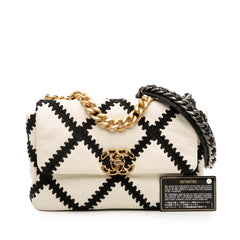 Medium Crochet Calfskin 19 Flap