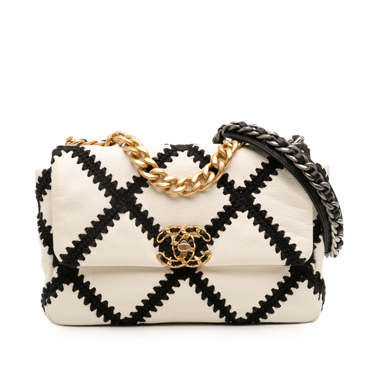 Medium Crochet Calfskin 19 Flap