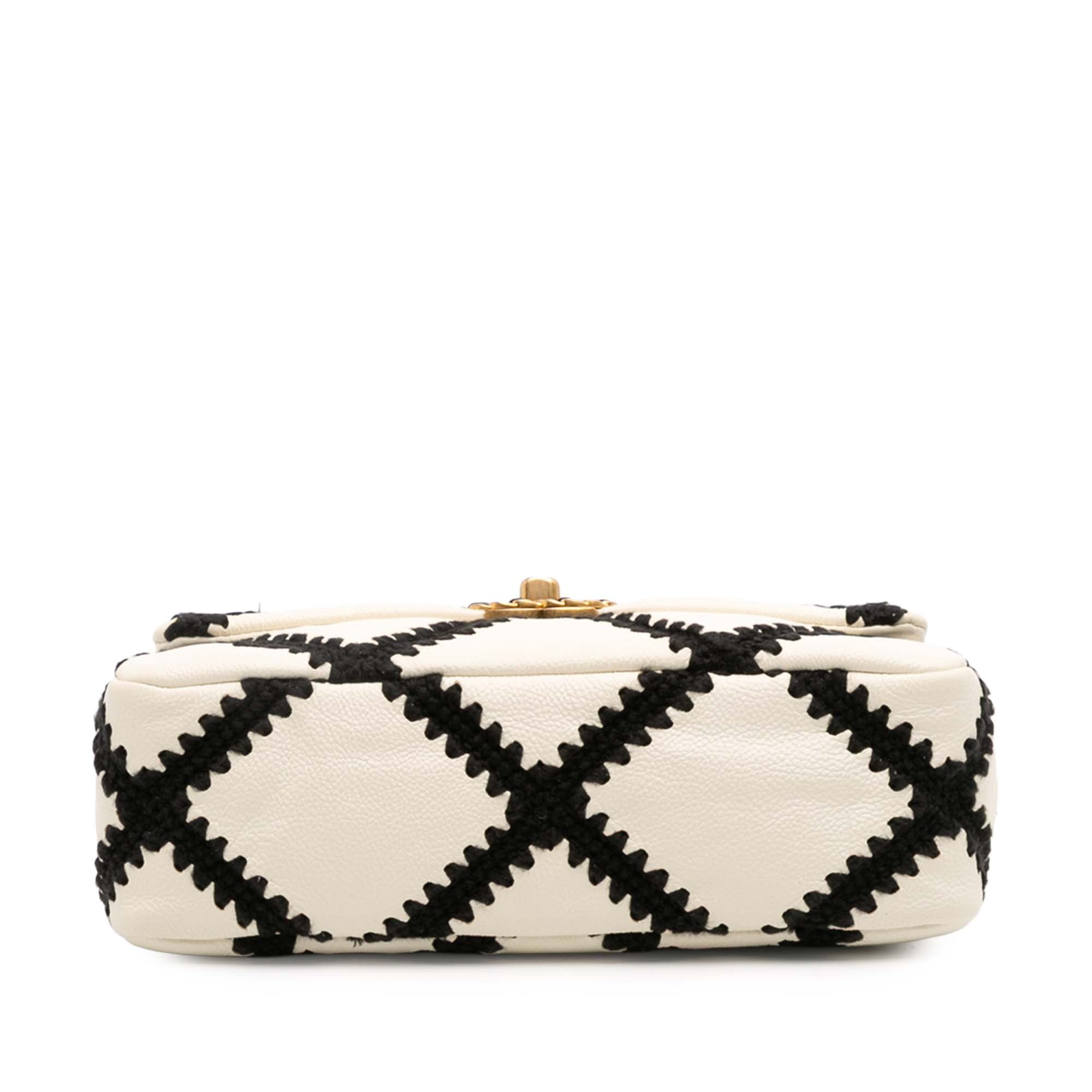 Medium Crochet Calfskin 19 Flap