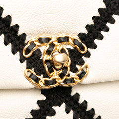 Medium Crochet Calfskin 19 Flap