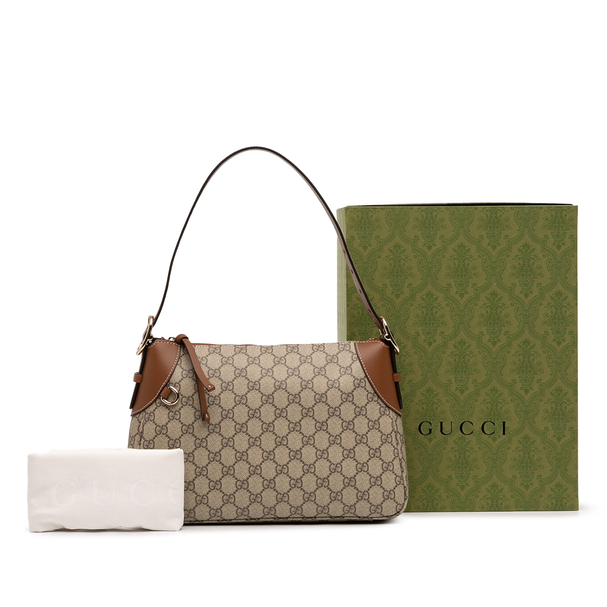 Medium GG Supreme Emblem Shoulder Bag