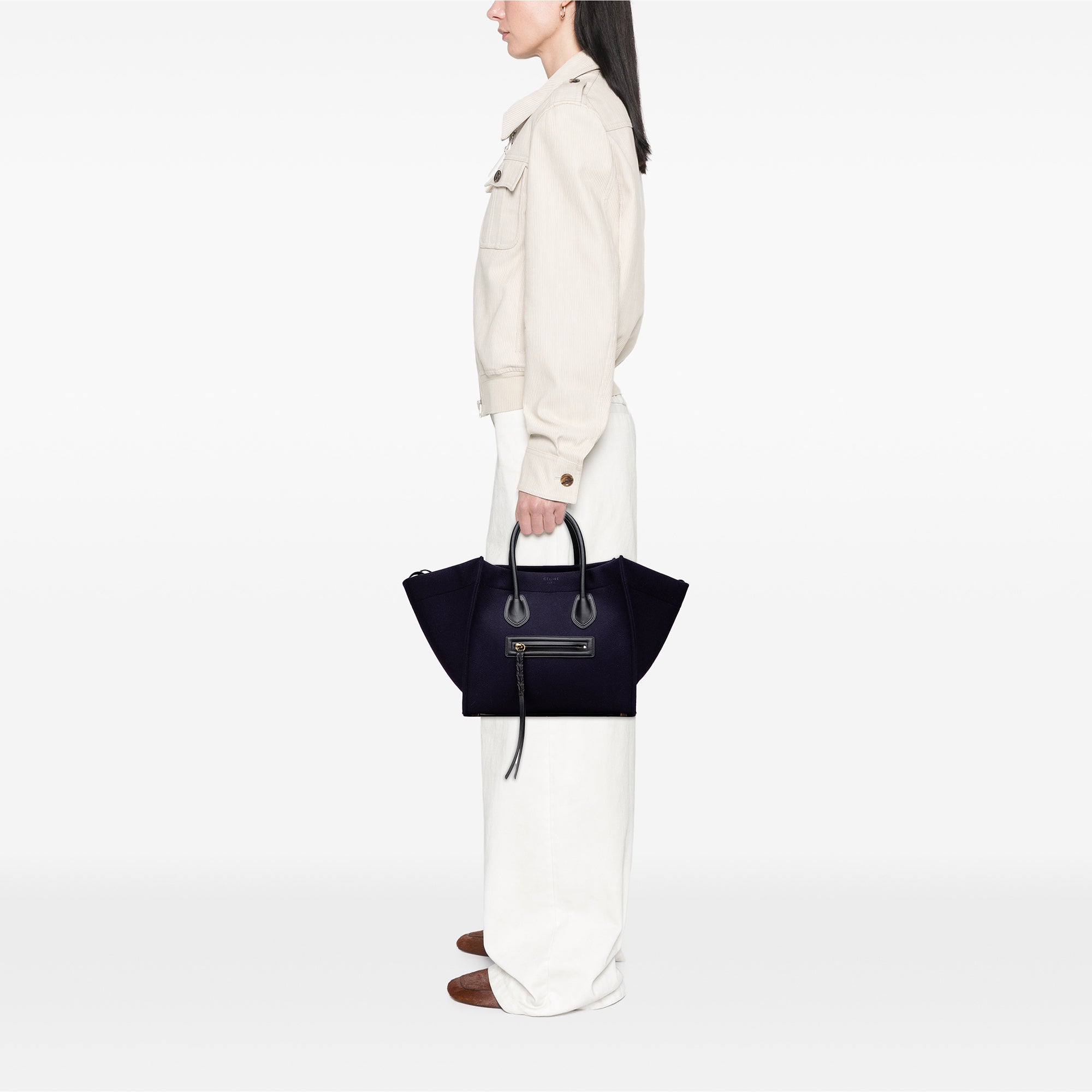Medium Felt Phantom Luggage Tote