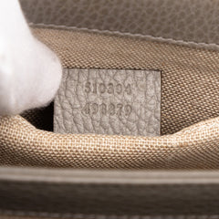 Small Dollar Calfskin Interlocking G Crossbody