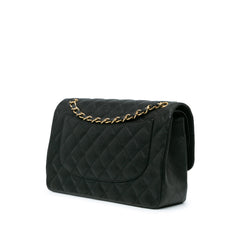 Jumbo Classic Caviar Double Flap