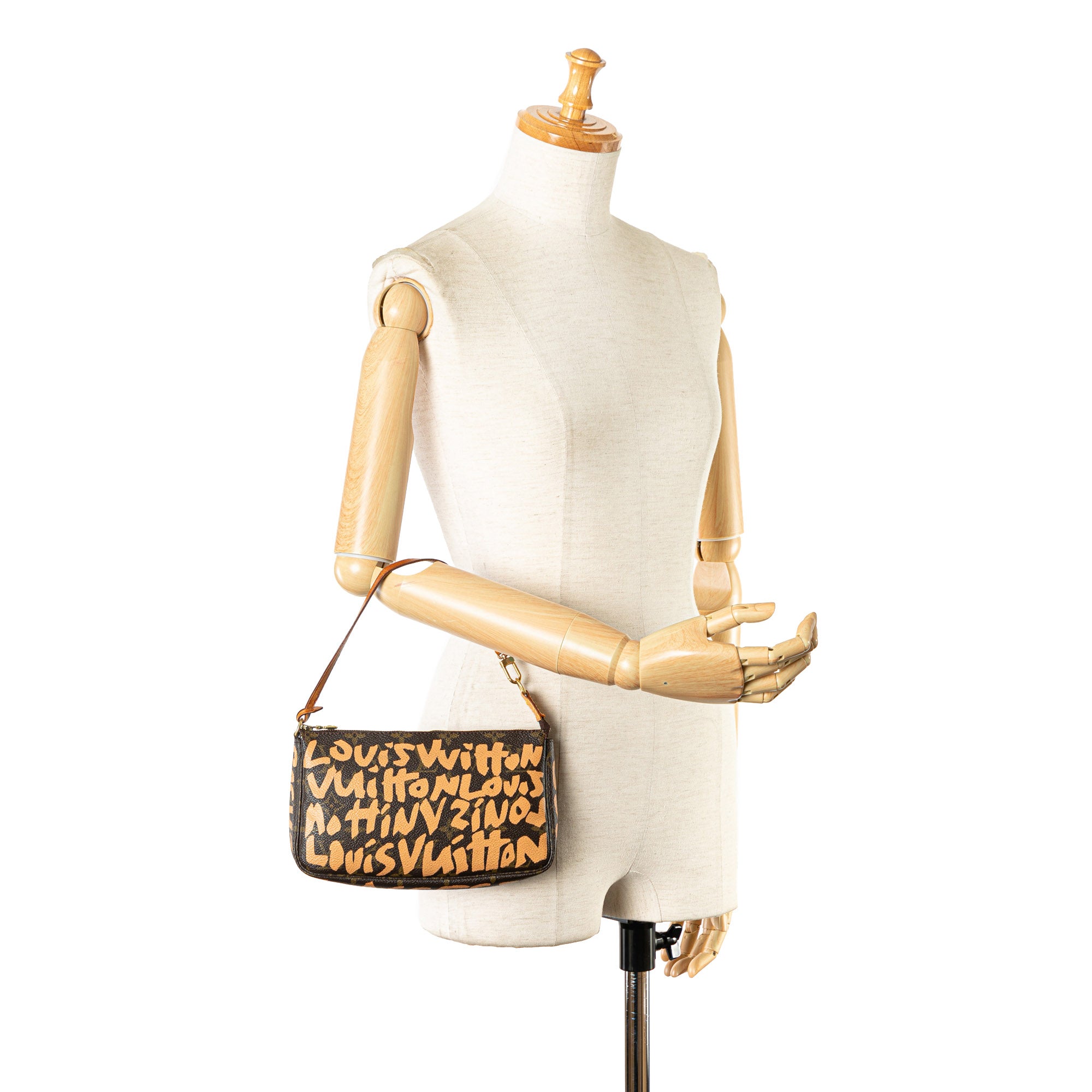 x Stephen Sprouse Monogram Graffiti Pochette Accessoires