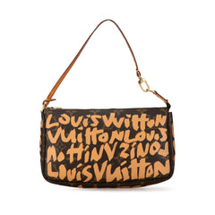 x Stephen Sprouse Monogram Graffiti Pochette Accessoires_0