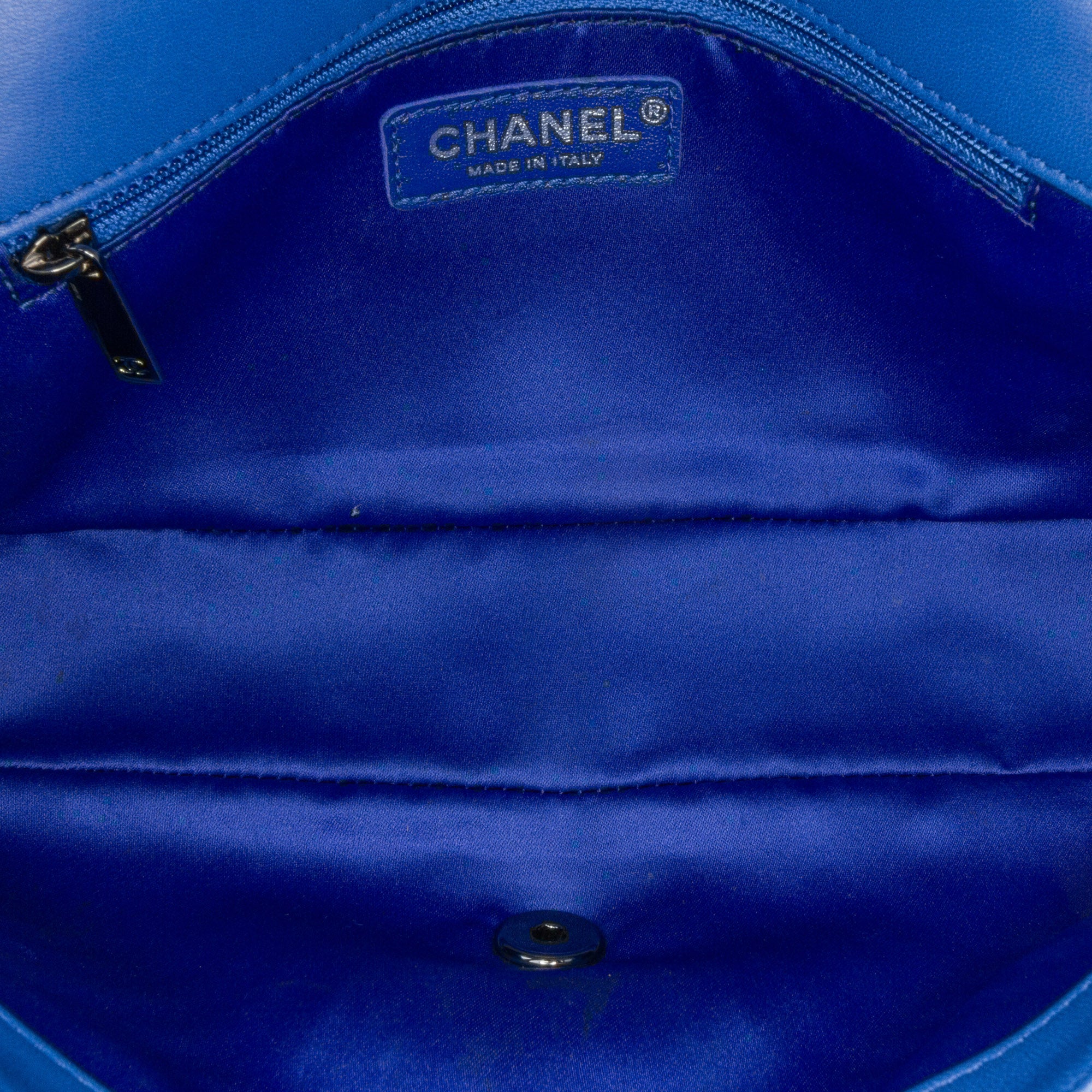 Medium Lambskin CC Crossing Flap