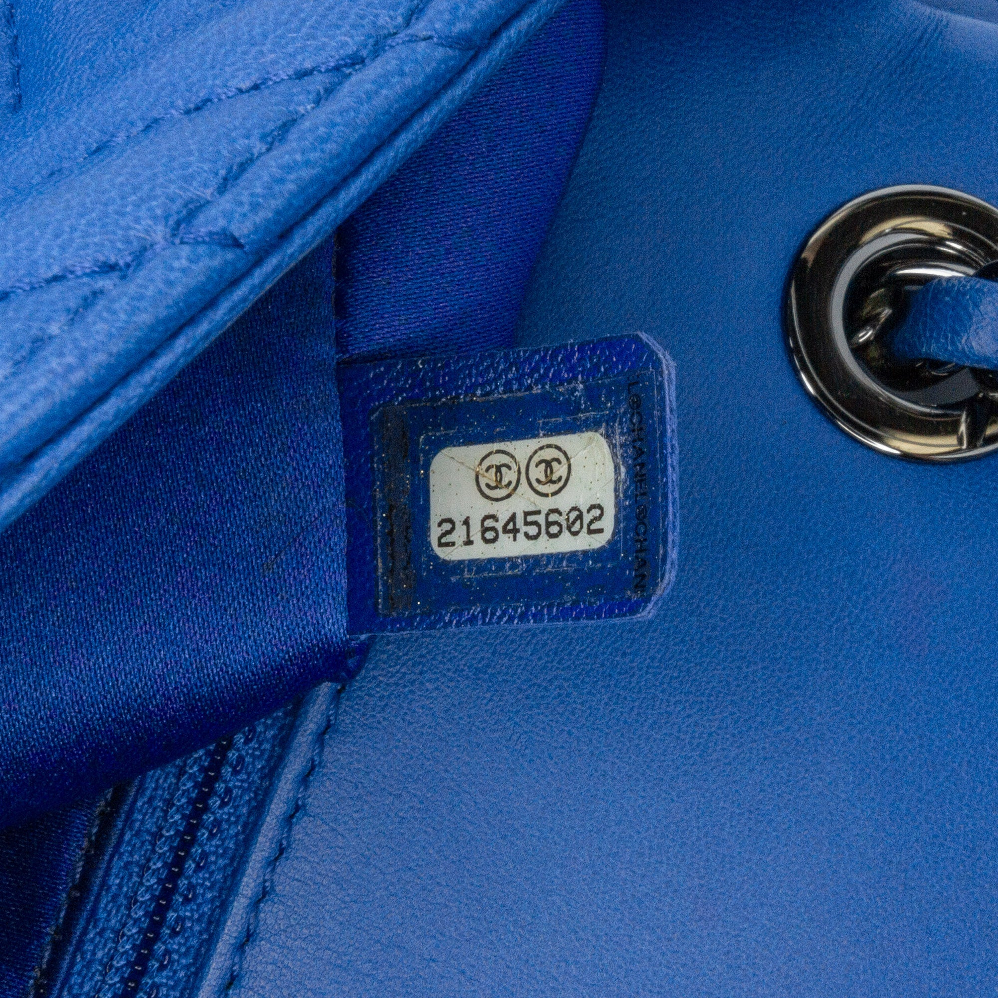 Medium Lambskin CC Crossing Flap