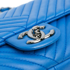 Medium Lambskin CC Crossing Flap