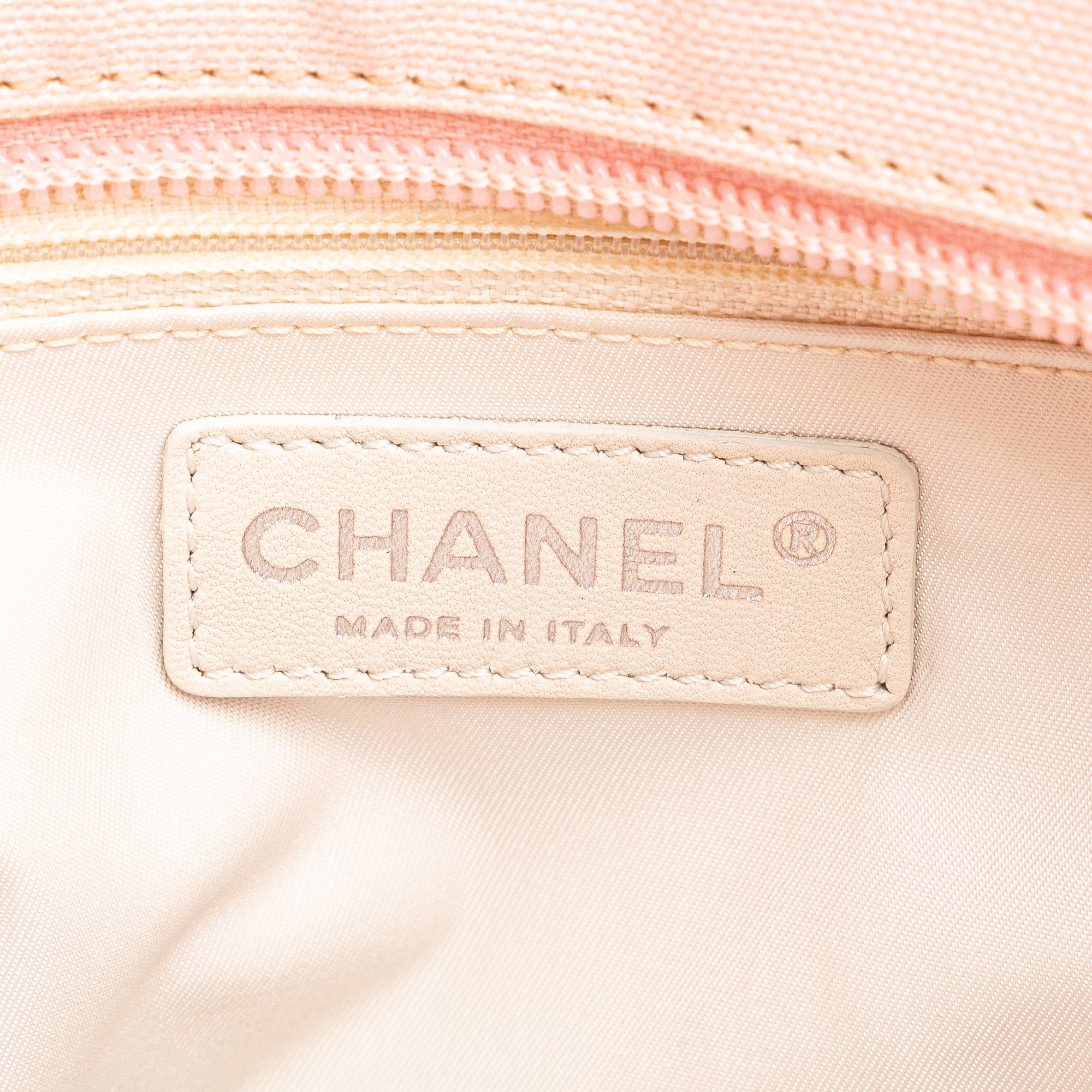 Small Quilted Canvas Paris Biarritz Tote