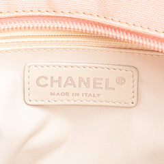 Small Quilted Canvas Paris Biarritz Tote