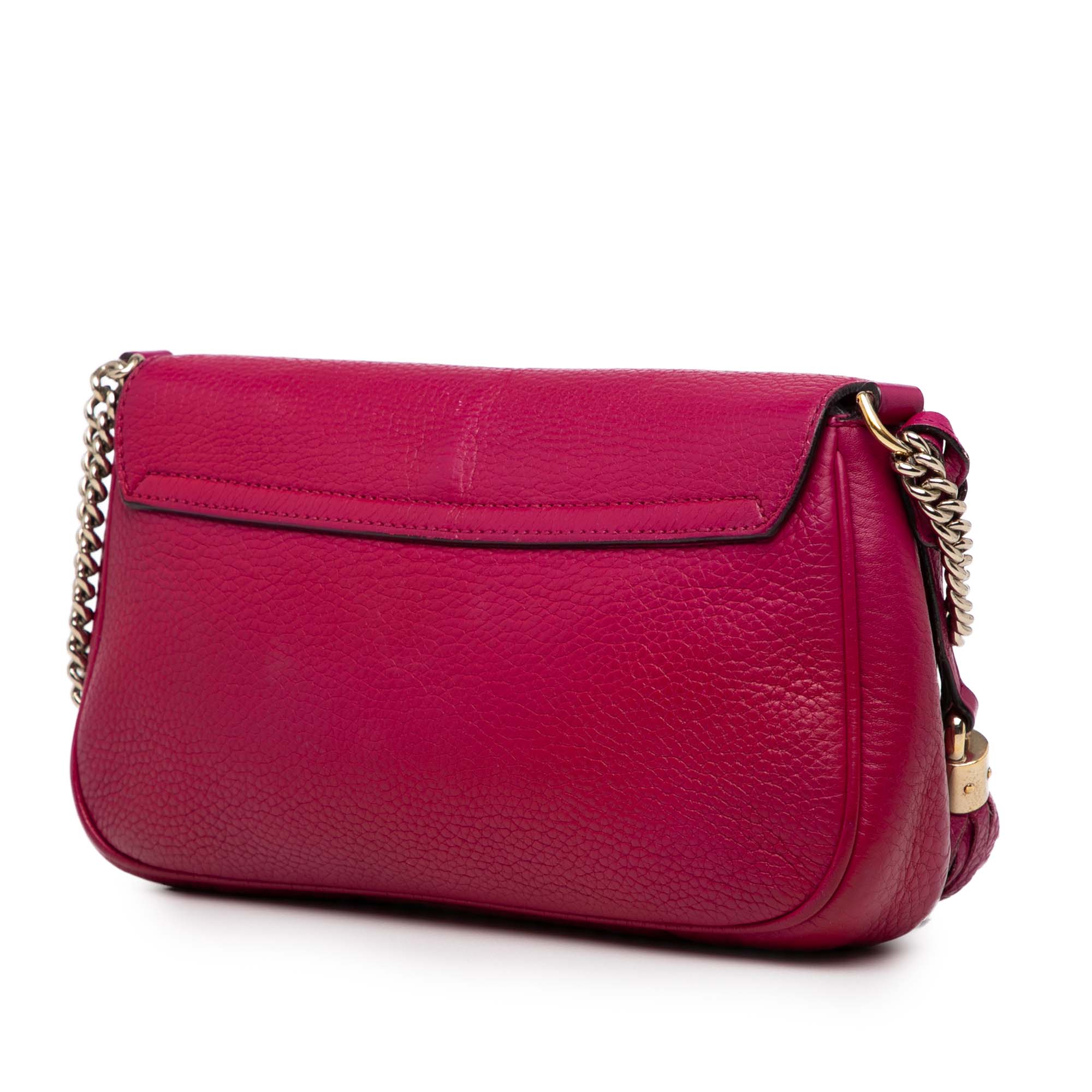 Medium Leather Soho Chain Flap Crossbody