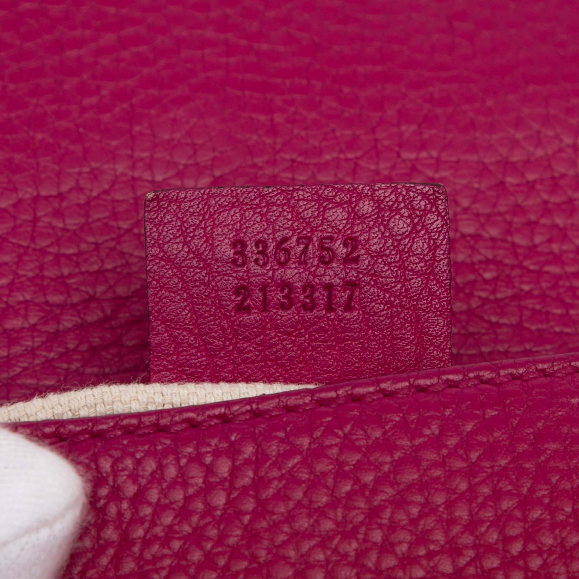 Medium Leather Soho Chain Flap Crossbody