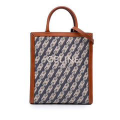 Small Triomphe Canvas Maillon Vertical Cabas Satchel