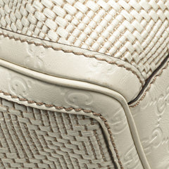 Medium Diamante Raffia Sukey Tote