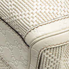 Medium Diamante Raffia Sukey Tote