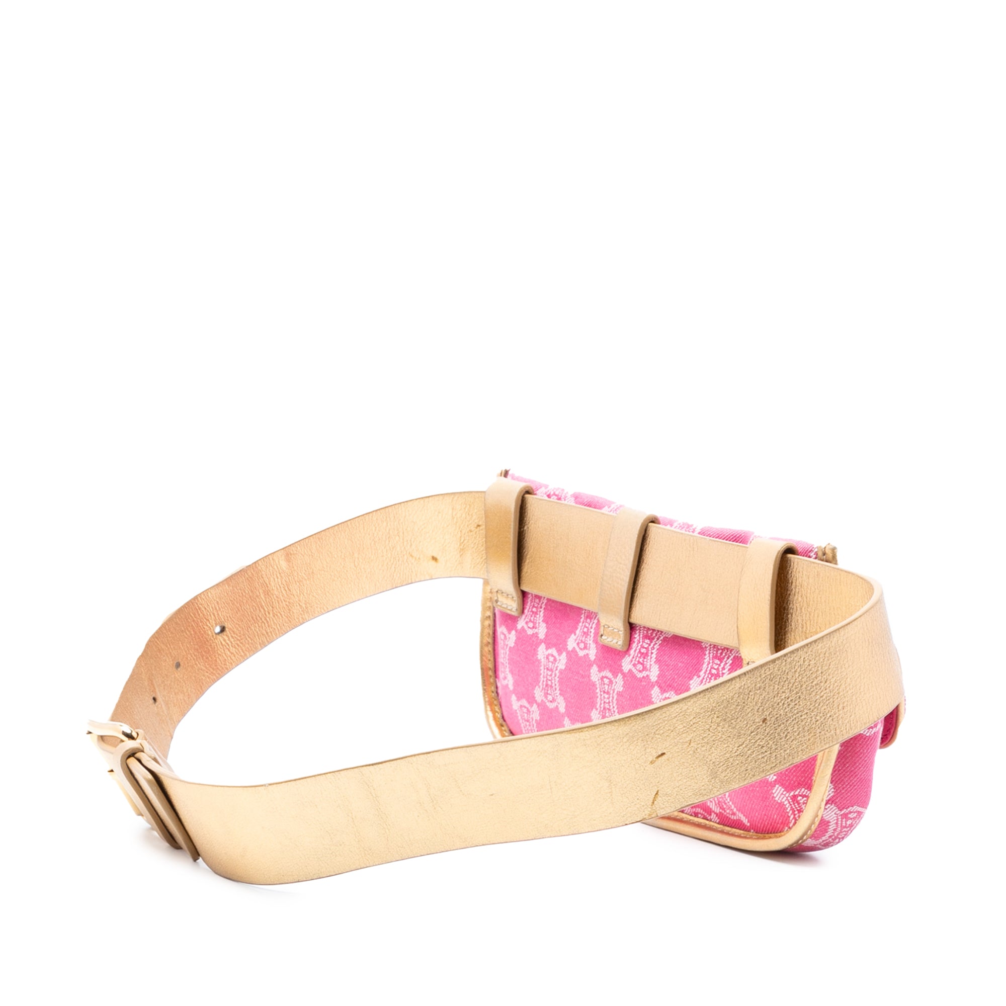 Macadam Denim Double Pocket Belt Bag