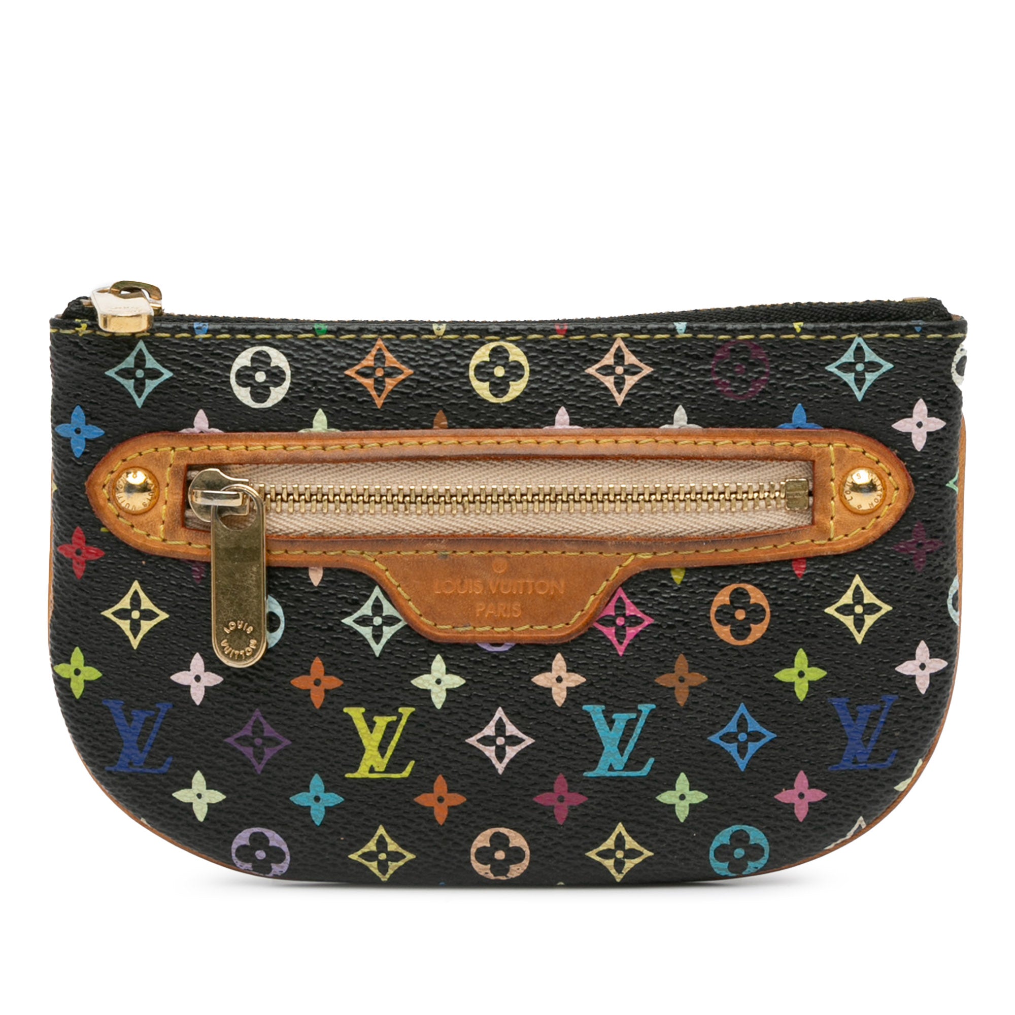 Monogram Multicolore Pochette Plate MM_0