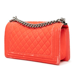 Old Medium Quilted Velvet Boy Flap