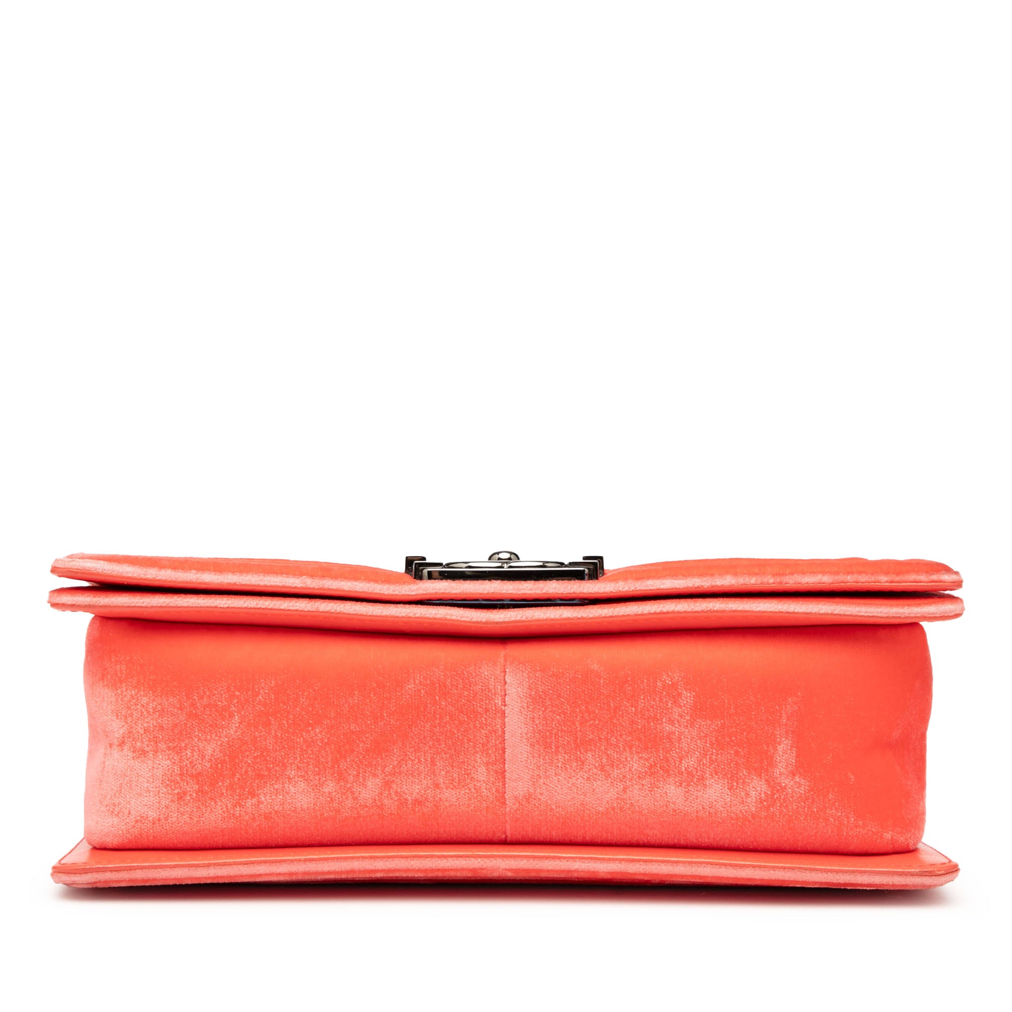 Old Medium Quilted Velvet Boy Flap