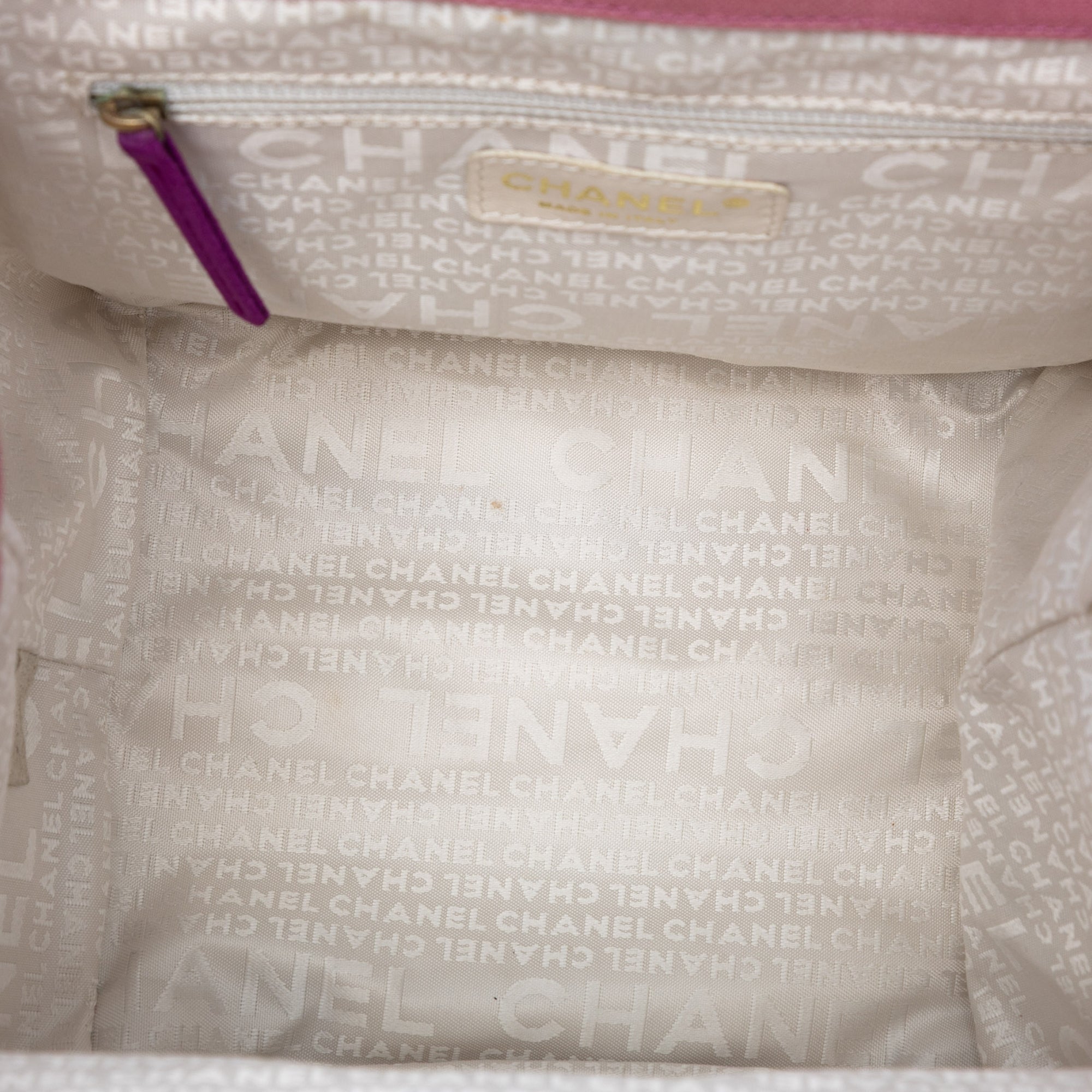 Canvas Square Stitch Tote