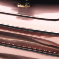 Patent Serpenti Forever Top Handle Satchel