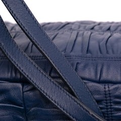 Nappa Gaufre Shoulder Bag