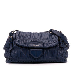 Nappa Gaufre Shoulder Bag