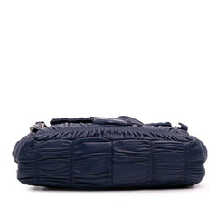 Nappa Gaufre Shoulder Bag