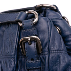 Nappa Gaufre Shoulder Bag