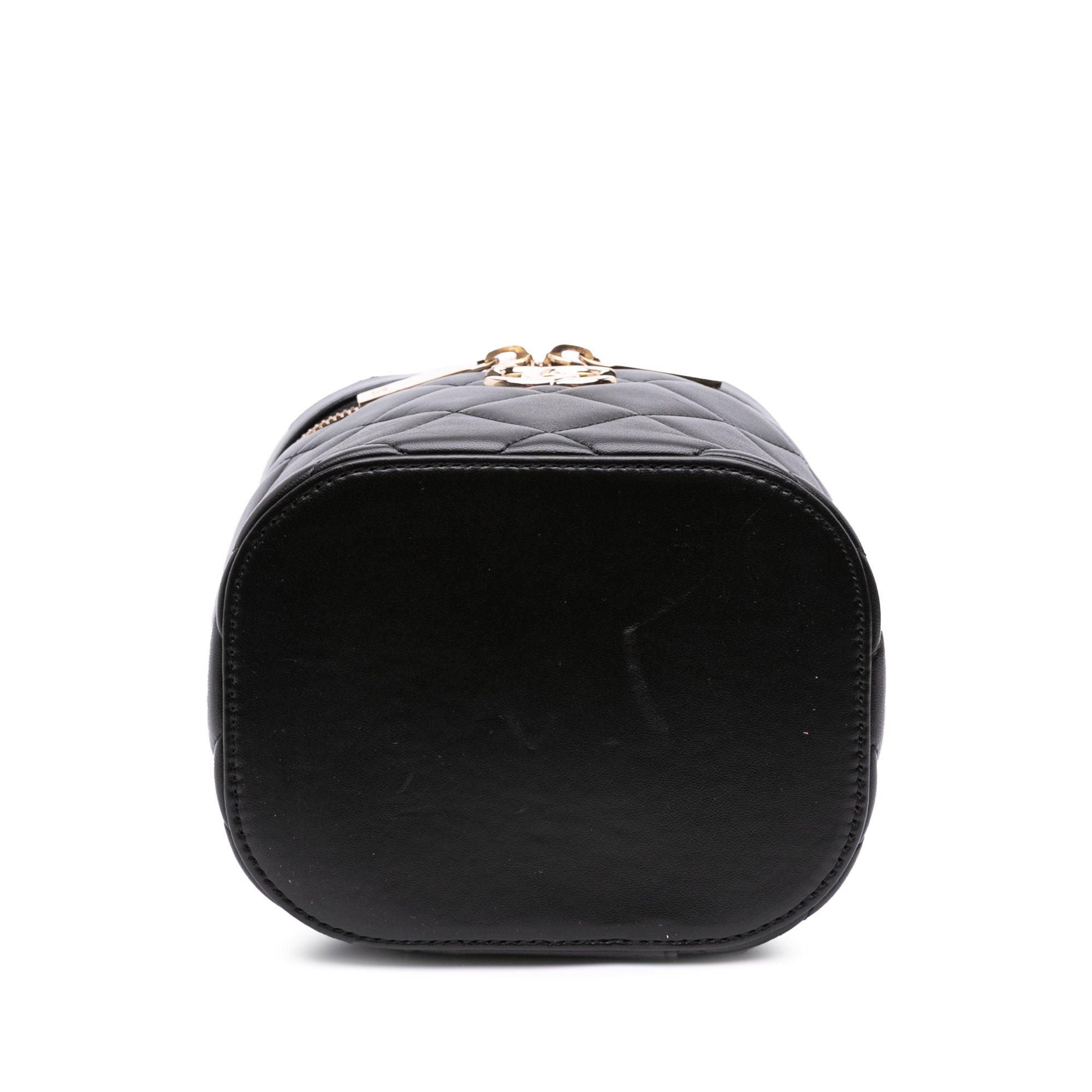 Quilted Lambskin Trendy CC Vanity Case