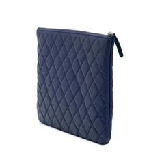 Medium Quilted Lambskin O Case Clutch