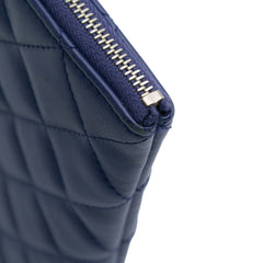 Medium Quilted Lambskin O Case Clutch