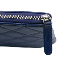 Medium Quilted Lambskin O Case Clutch