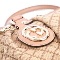 Diamante Canvas Sukey Satchel