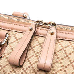 Diamante Canvas Sukey Satchel