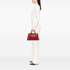 Small Nappa Intrecciato Roma Satchel
