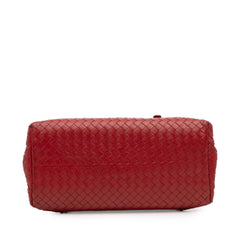 Small Nappa Intrecciato Roma Satchel