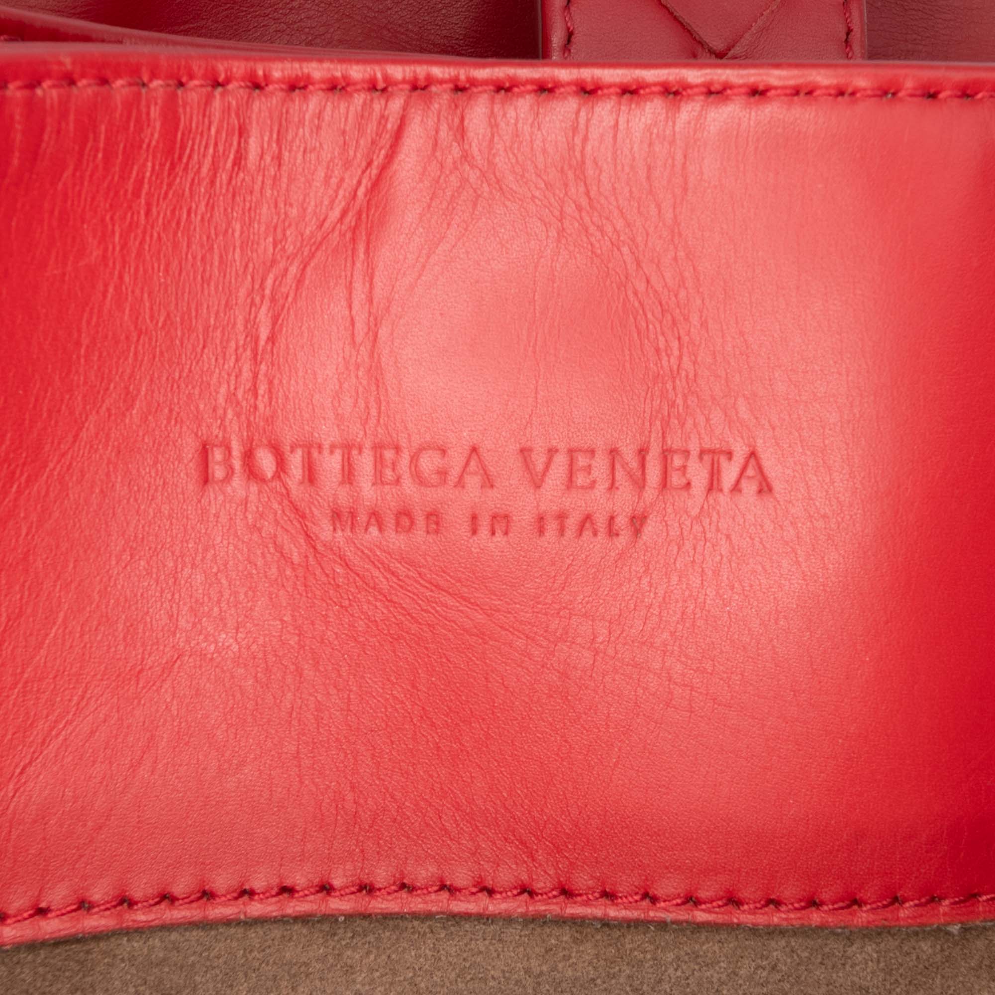 Small Nappa Intrecciato Roma Satchel