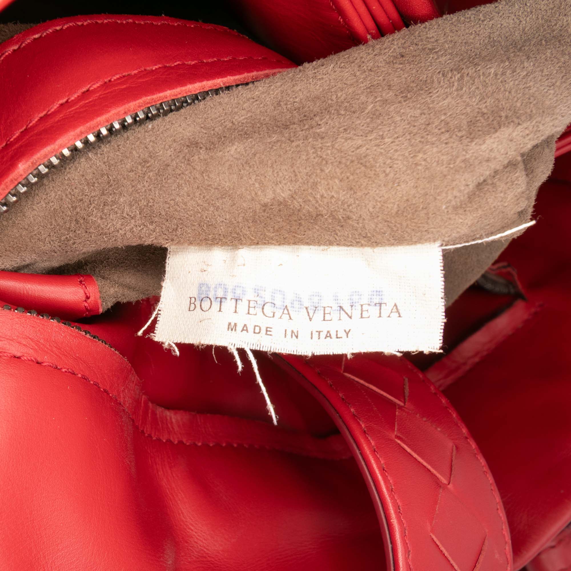 Small Nappa Intrecciato Roma Satchel