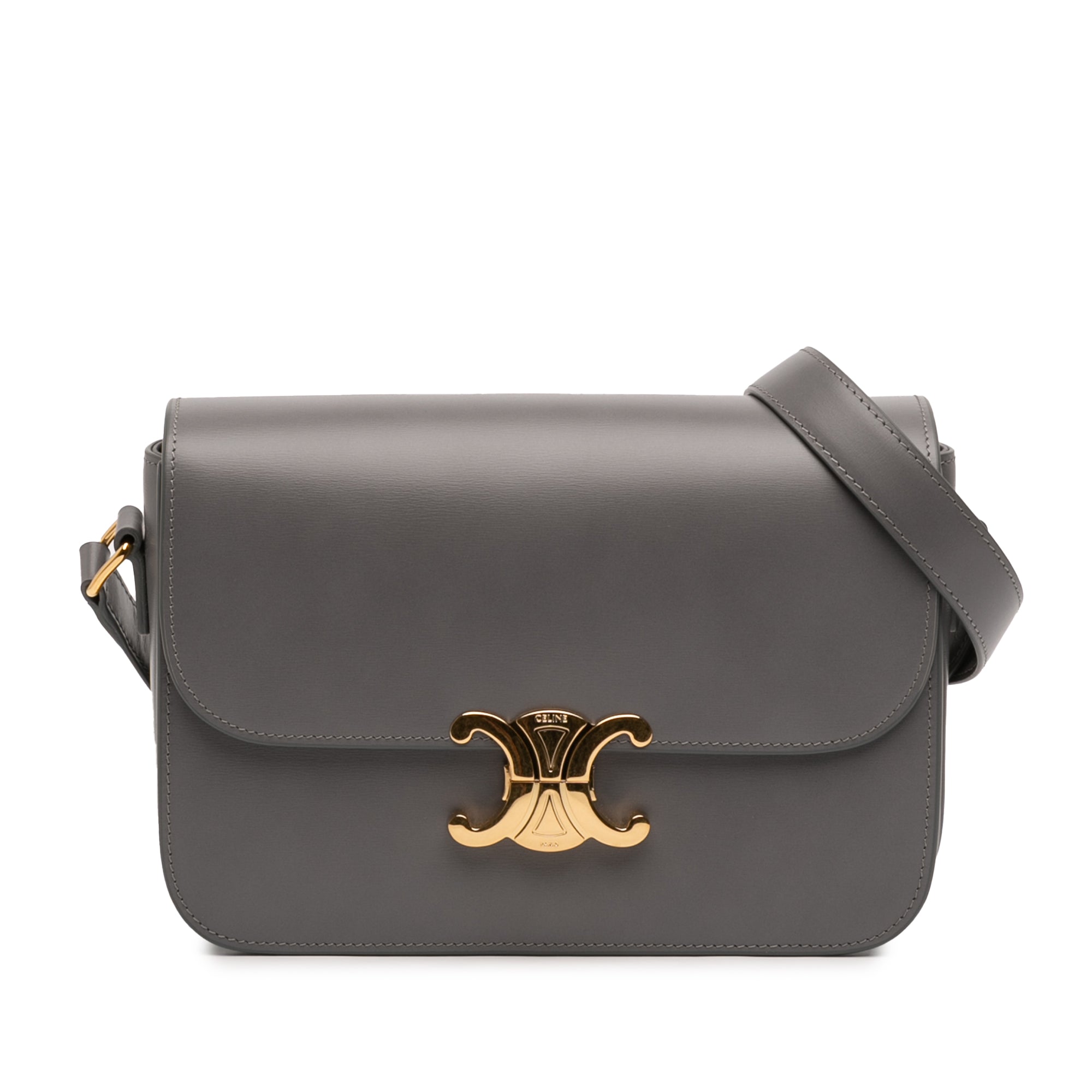 Classique Shiny Calfskin Triomphe Crossbody
