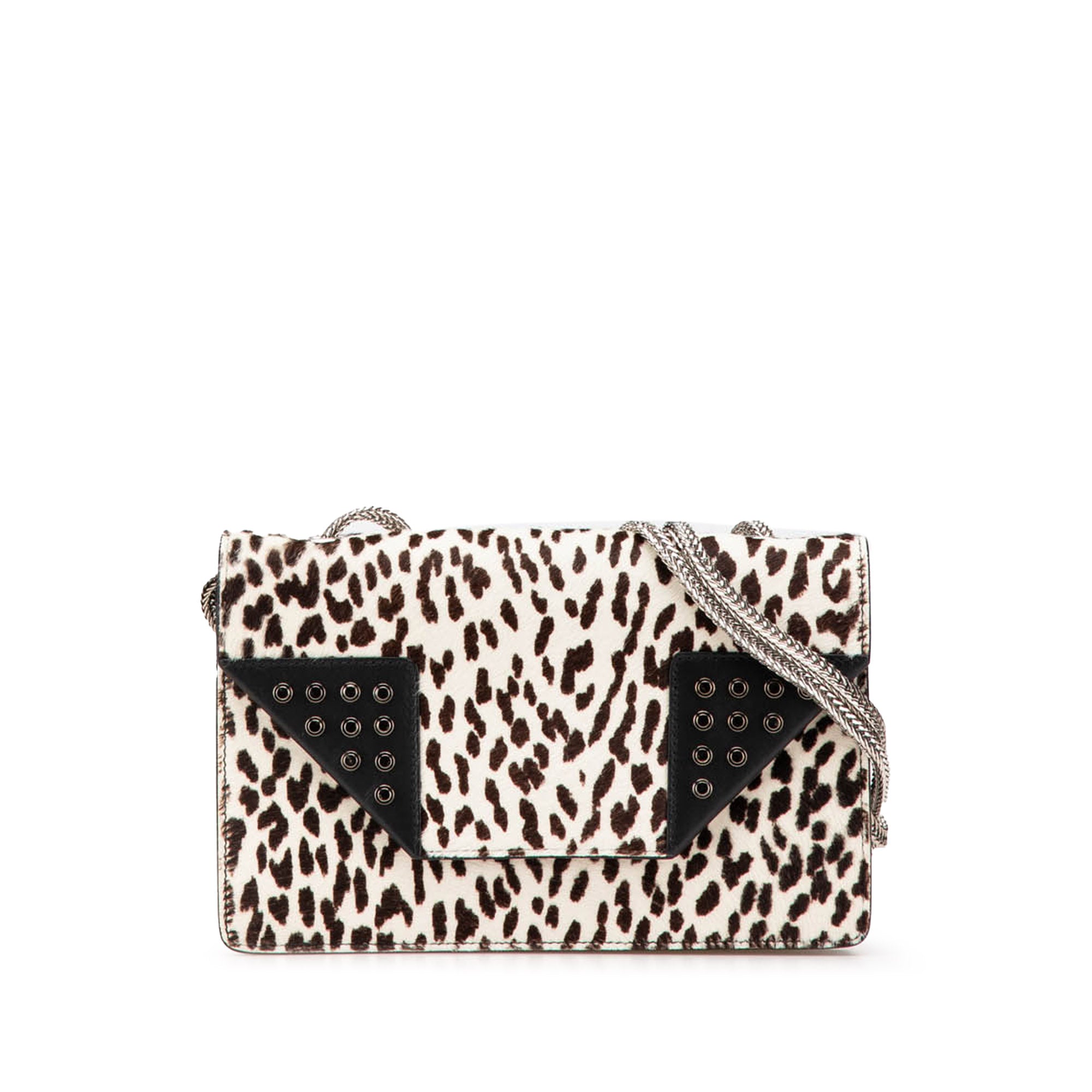 Mini Pony Hair Leopard Print Betty Crossbody