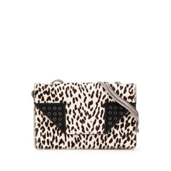 Mini Pony Hair Leopard Print Betty Crossbody