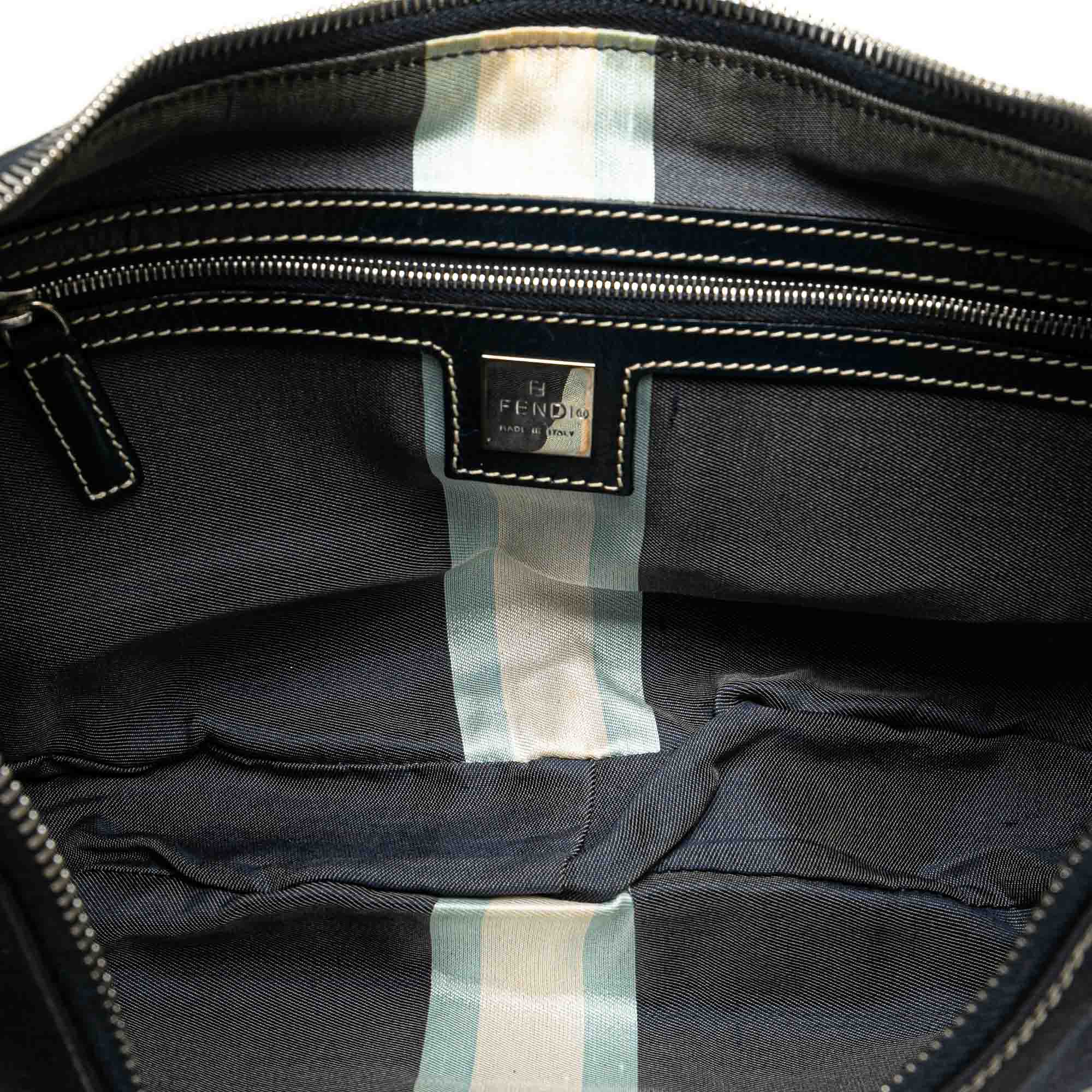 Canvas Croissant Shoulder Bag