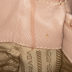 Small Saffiano Lux Galleria Satchel