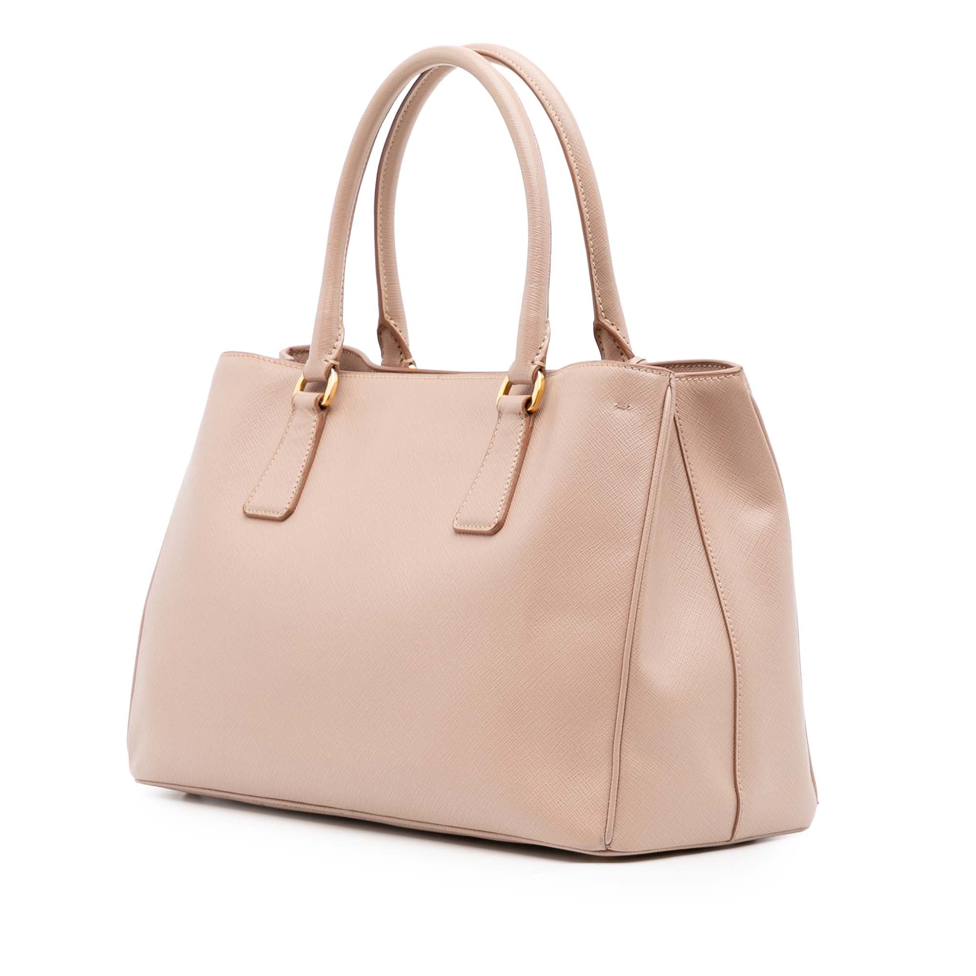 Small Saffiano Lux Galleria Satchel