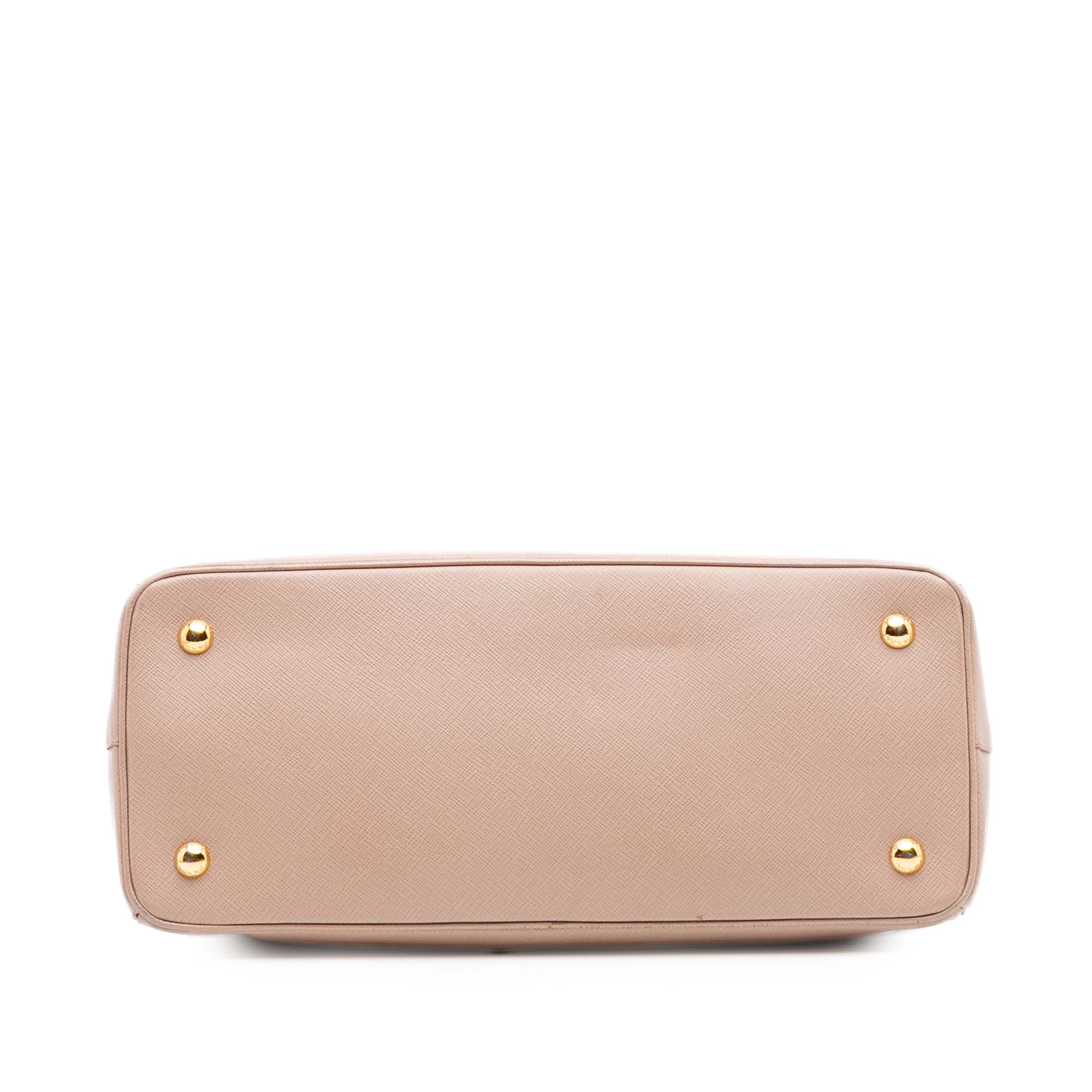 Small Saffiano Lux Galleria Satchel